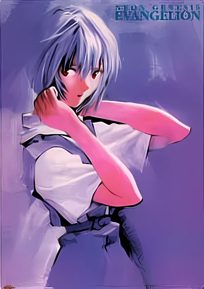 Neon Genesis Evangelion - Rei Ayanami scene