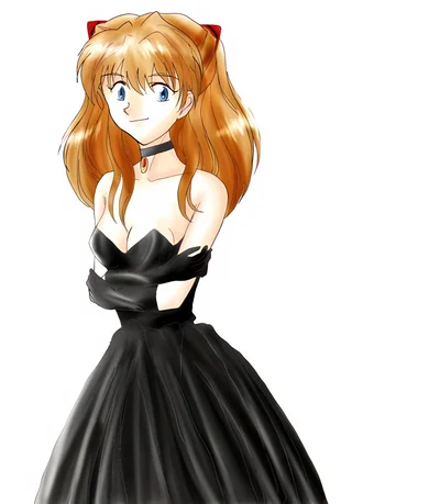 Neon Genesis Evangelion - Asuka Langley scene