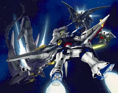 Gundam Wing scene - gundam wing36