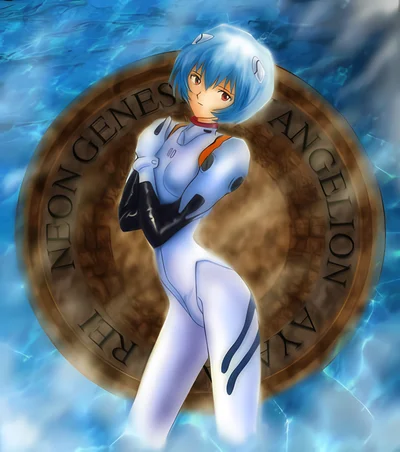 Neon Genesis Evangelion - Rei Ayanami scene
