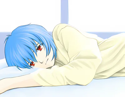 Neon Genesis Evangelion - Rei Ayanami scene