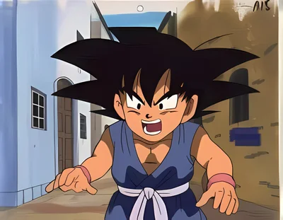 Dragon Ball Z - Goku scene