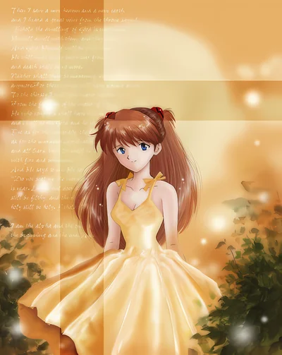 Neon Genesis Evangelion - Asuka Langley scene