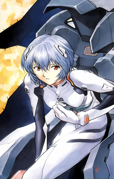 Neon Genesis Evangelion - Rei Ayanami scene