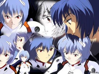 Neon Genesis Evangelion - Rei Ayanami scene