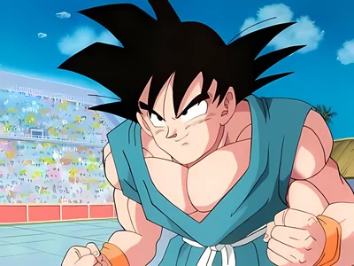Dragon Ball Z - Goku scene