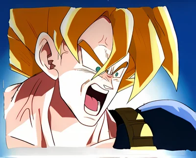 Dragon Ball Z - Goku scene