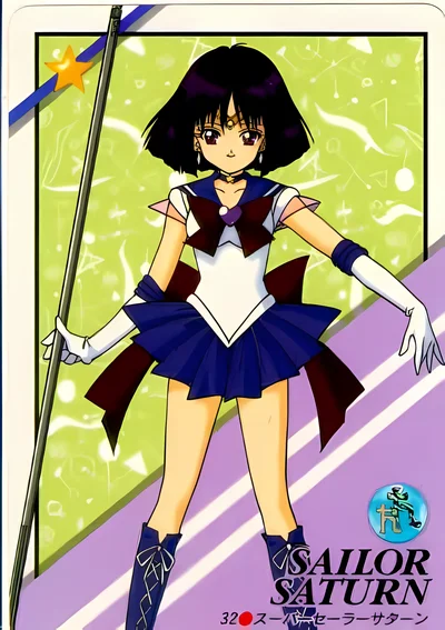 Sailor Moon scene - saturn01