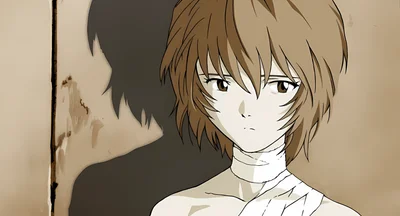 Neon Genesis Evangelion - Rei Ayanami scene