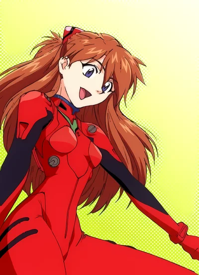 Neon Genesis Evangelion - Asuka Langley scene