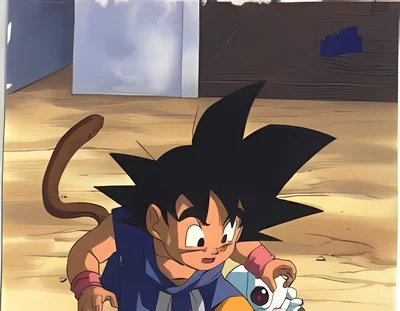 Dragon Ball Z - Goku scene