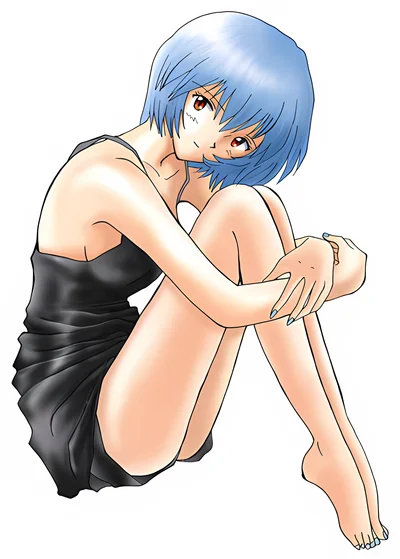 Neon Genesis Evangelion - Rei Ayanami scene