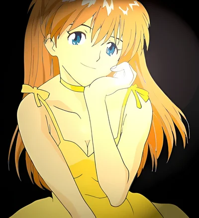 Neon Genesis Evangelion - Asuka Langley scene