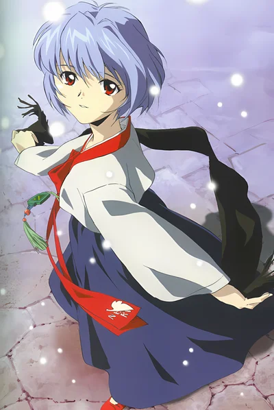 Neon Genesis Evangelion - Rei Ayanami scene
