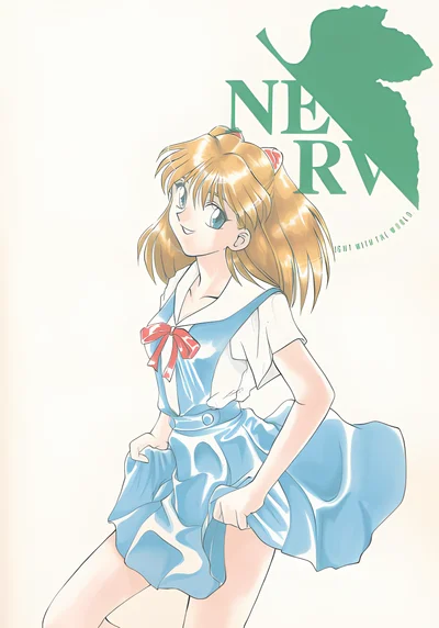 Neon Genesis Evangelion - Asuka Langley scene