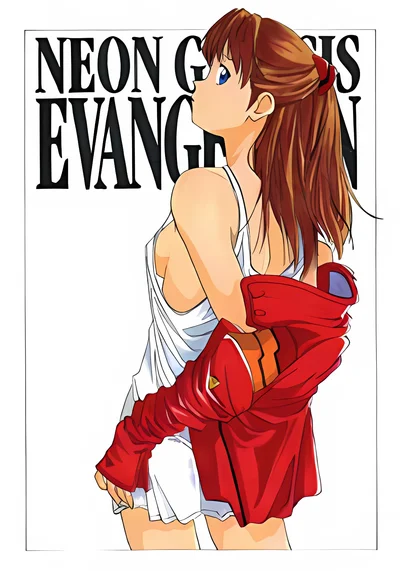 Neon Genesis Evangelion - Asuka Langley scene