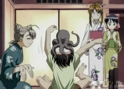 Love Hina scene - love hina521