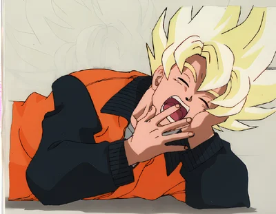 Dragon Ball Z - Goku scene