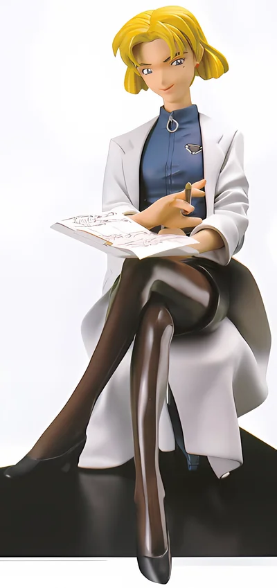 Neon Genesis Evangelion scene - ritsuko12