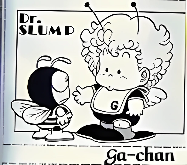 Dr Slump scene - gachan