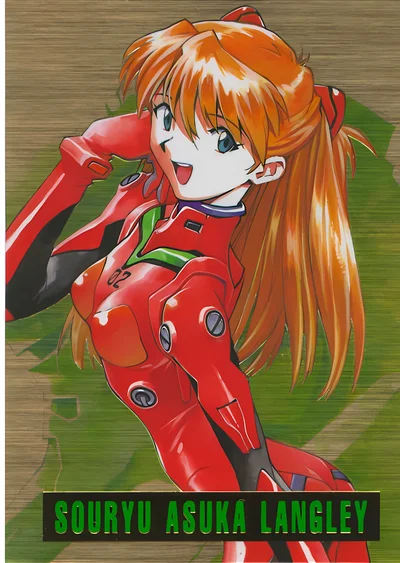 Neon Genesis Evangelion - Asuka Langley scene